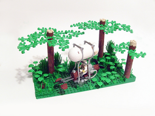 Illustration for article titled Steampunk LEGO Steam Speeder Spurs Swooning Sensations